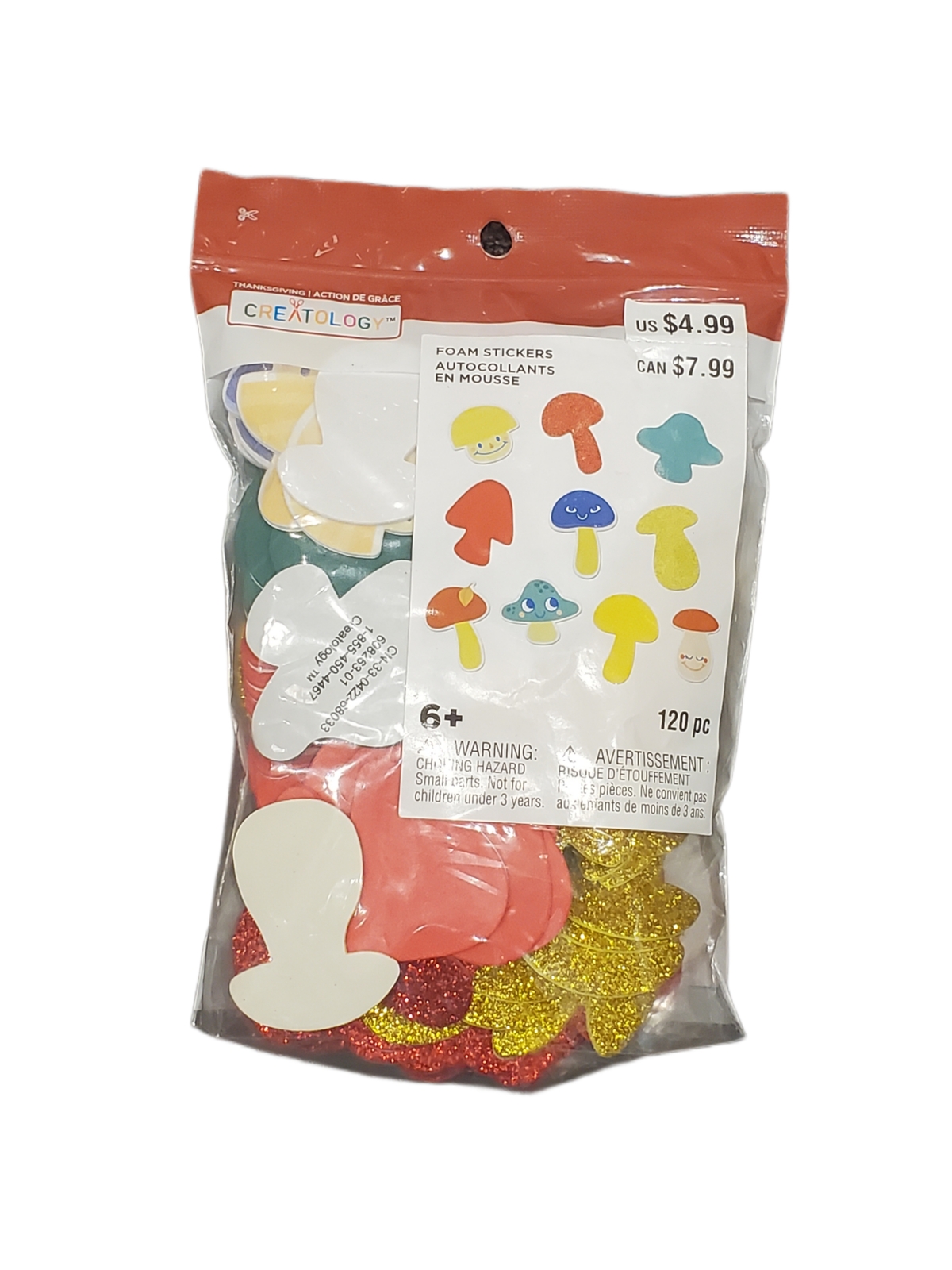 CREATOLOGY FOAM STICKERS MUSHROOMS for sale online eBay