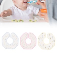 Baby Unisex Cotton Bibs Soft Comfortable Absorbent Saliva Towel for Drooling
