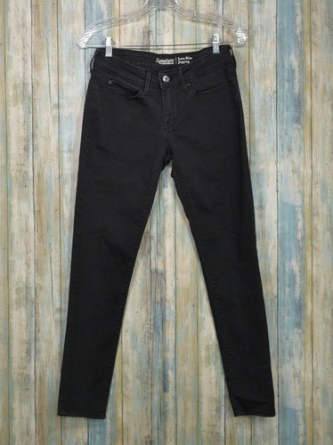 Levi Strauss Signature Black Low-Rise 