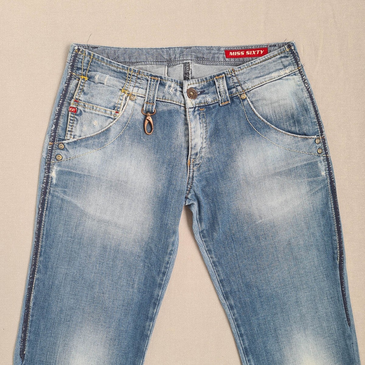 Miss Sixty Women's Jeans Size W30 L27 Low Rise Relaxed Perkins