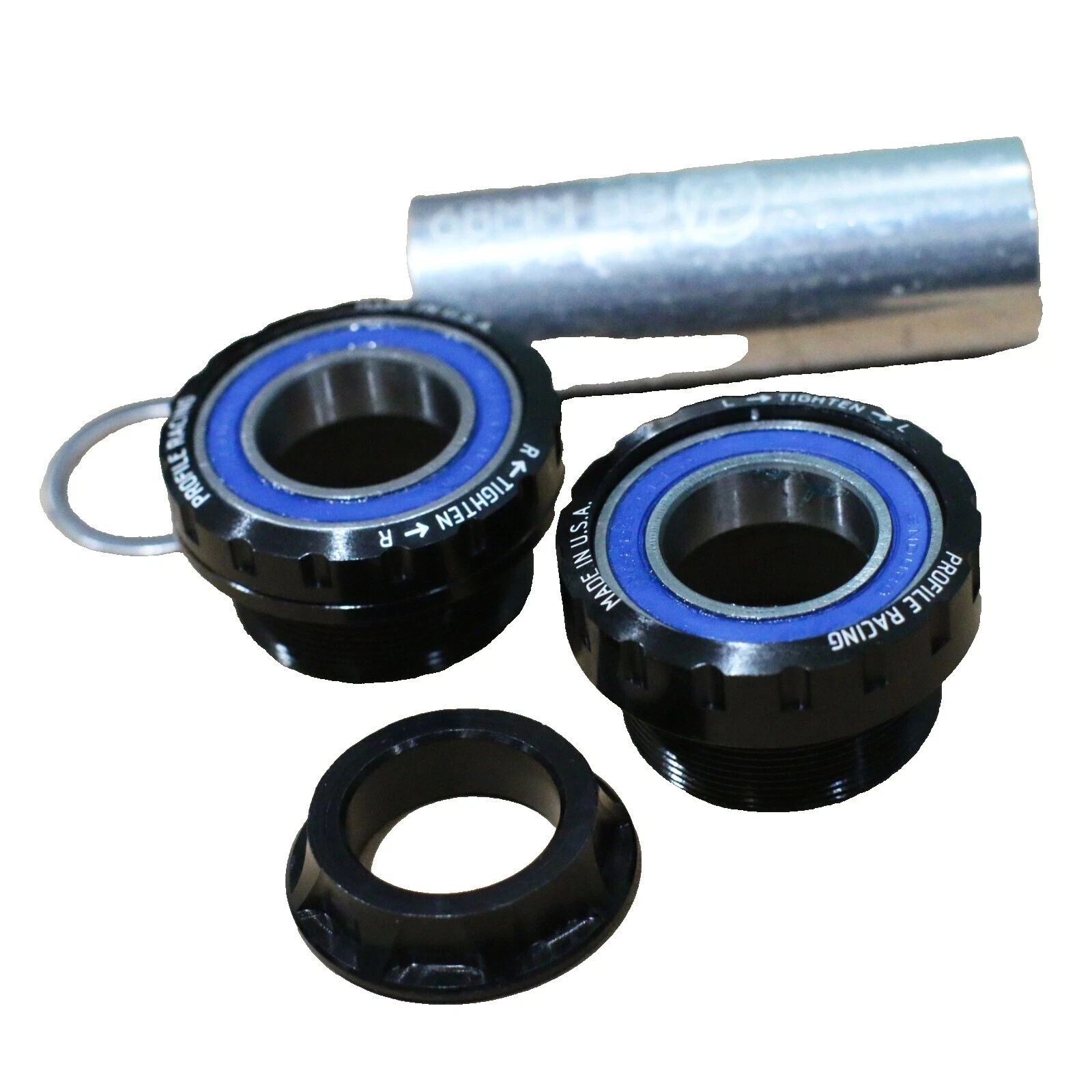 Soportes inferiores para bicicleta Profile Racing Negro