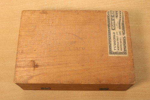 Vintage LA CORONA Boite Nature Cabinet Selection Elevada Wooden Cigar Box CUBA - Picture 9 of 15