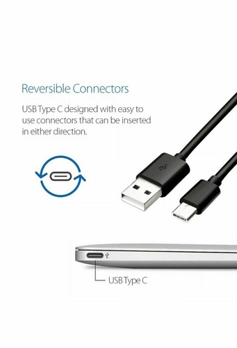 100x Wholesale OEM 3Ft Type C USB C Cable Fast Charging Charger Cord A20/A30/A50 - Picture 4 of 7