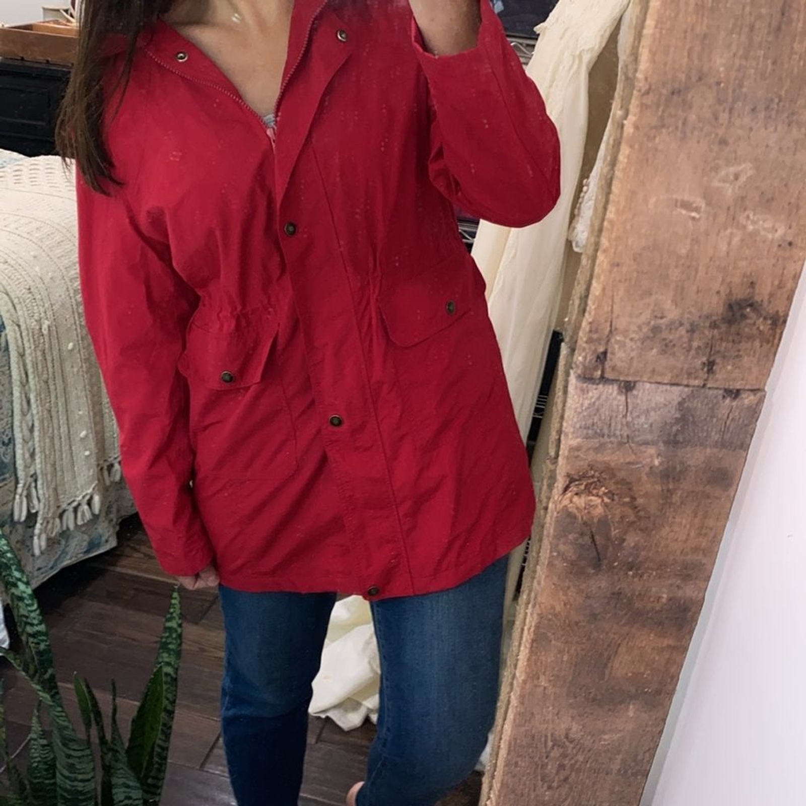 Basic Editions red jacket size large - image 5