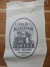 RL-03 OLD PLANTATION Flour Bag Sack Feed Seed  Novelty Collectible Vintage Style