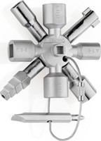 Knipex Twinkey 001101 Universal Schaltschrank SchlüSsel Dreikant Vierkant Zange