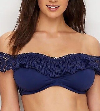 bardot top swimsuit