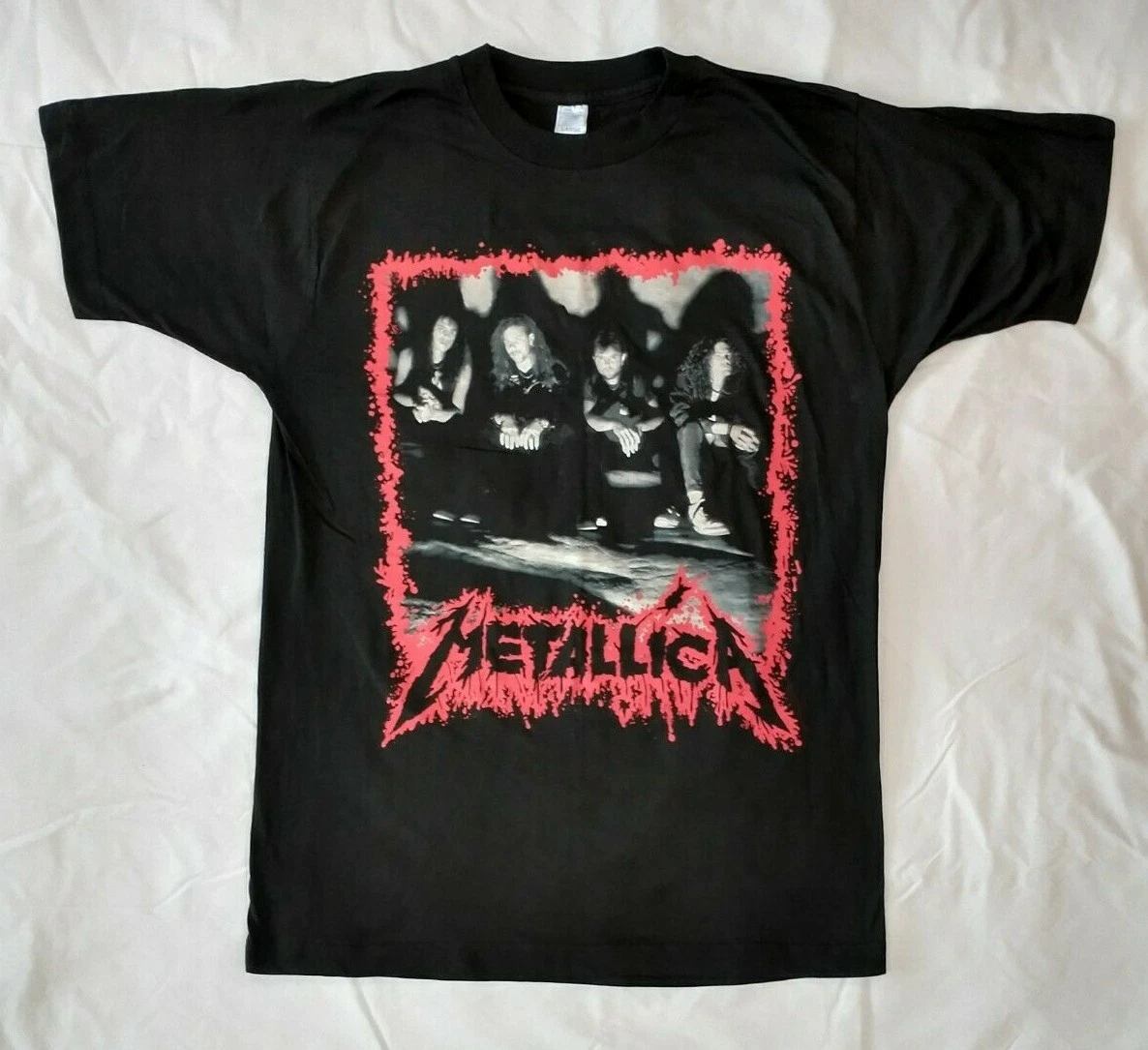 1991年 USA製 メタリカ ロックTシャツ ブロッカム ヴィンテージ L
