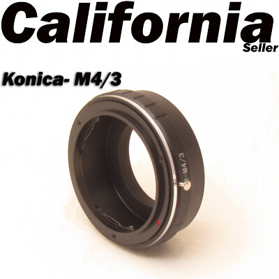 Konica AR to Micro 4/3 M4/3 Adapter for G1 GF2 EP1 EP2 EP3 EPL 5 EPL3 EPL2 OM-D 