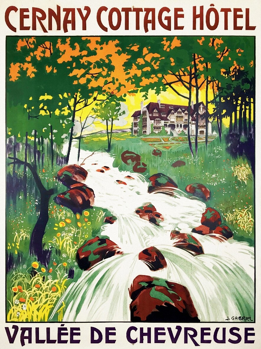 Affiche Vintage Paris Vivant – Poster HQ 45x60 Cm, Reproduction Pub Journal