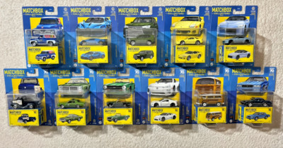 MATCHBOX COLLECTORS BIG LOT OF 11 BUGATTI DIVO / 3000GT / NISSAN Z + MORE *NEW*
