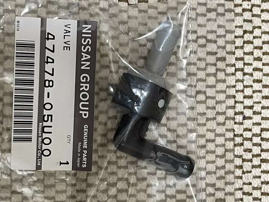 Nissan Genuine VALVE ASSY-CHECK Z32 300ZX Oem 47478-05U00 | eBay