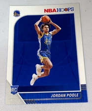 2019-20 Panini NBA Hoops Jordan Poole RC Rookie #223 Golden State Warriors