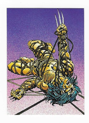 1992 Wolverine from then till now Series 2 Marvel Card #8 Project X