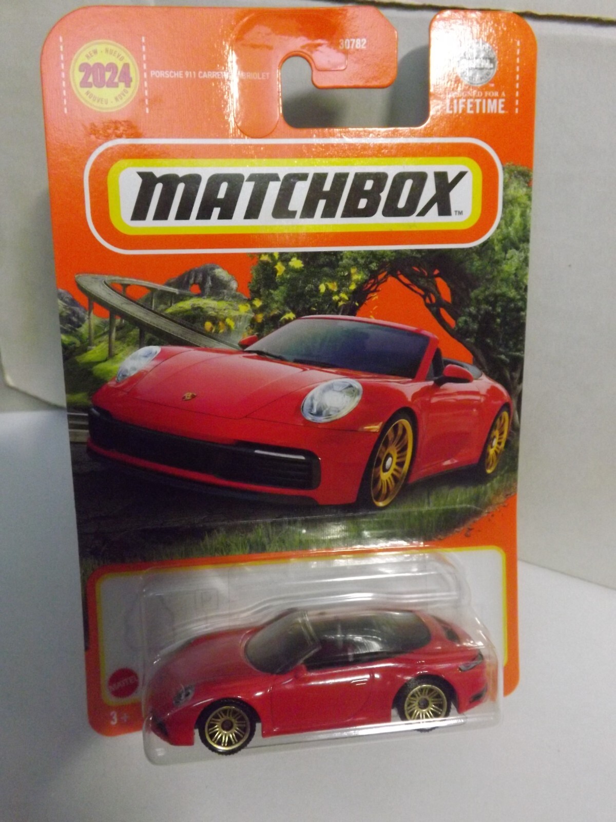 2023 Matchbox Porsche 911 Carrera Cabriolet Die-Cast Model 79/10