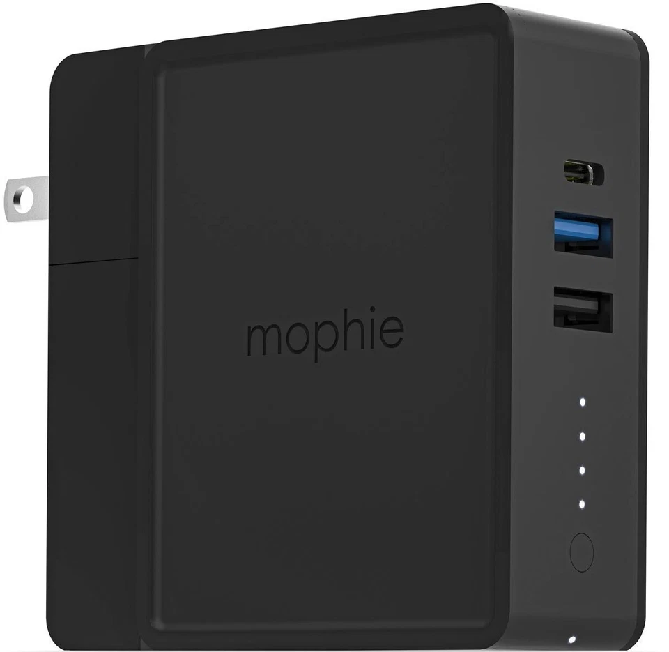 Mophie Powerstation Hub 18W PD carga rápida 6000mAh carga inalámbrica habilitada para Qi Foto 4 de 4