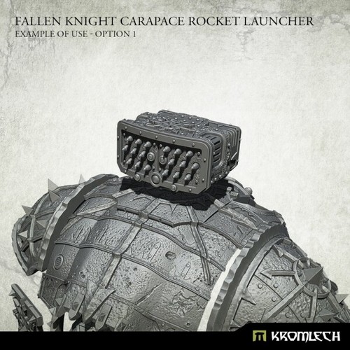 Lanzador de cohetes caparazón Kromlech Fallen Knight (1) totalmente nuevo KRVB098 - Imagen 3 de 4