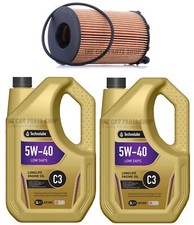 FOR PORSCHE PANAMERA 4.8 970 (G1) PETROL SERVICE KIT 10L 5W40 OIL & FILTER