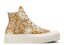 NEW Women's CONVERSE Chuck Star Platform Floral Florals Love Shoes 572541C