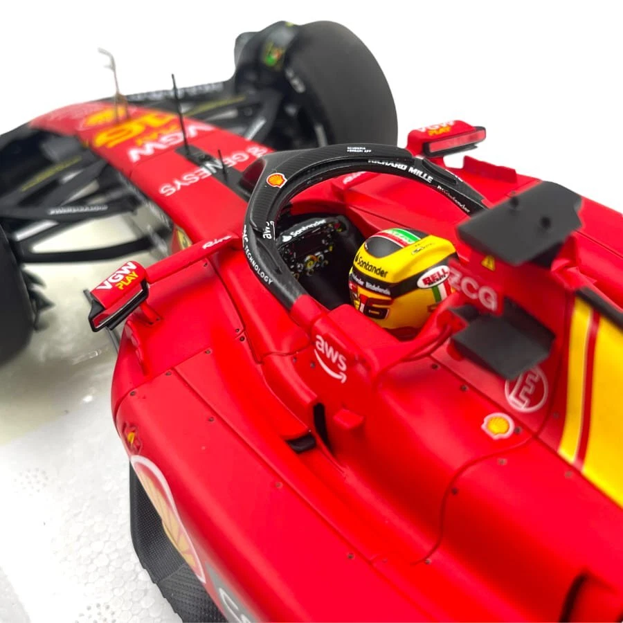 Modellino F1 BBR Models 1/18 Ferrari F1 SF-23 Monza Gp 2023 Charles Leclerc #16 - Immagine 4 di 4