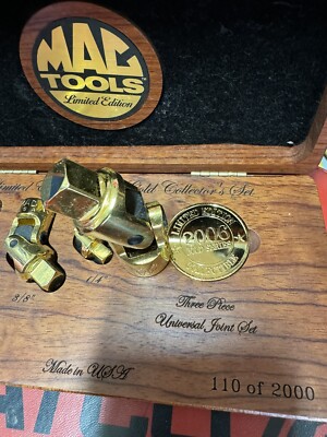 Rare! Mac Tools Gold MACTOOLS gold Snap-on Limited Edition
