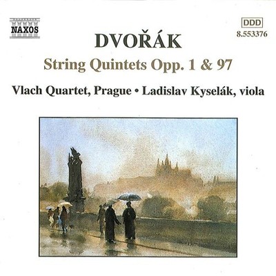 Dvorak, String Quintets Opp. 1 & 97   Vlach Quartet, Prague   Naxos   Brand New