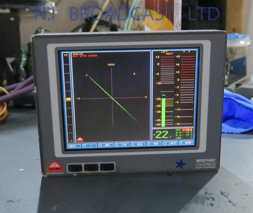 DK audio msd100c loudness monitor with analog and Digital input - Picture 6 of 12