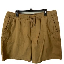 Gap Men's Stretch Twill Pull-On Shorts Antique Bronze 2XL NEW