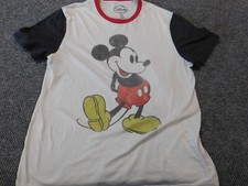 Mickie Mouse Mens Shirt Extra Large White Disney graphic