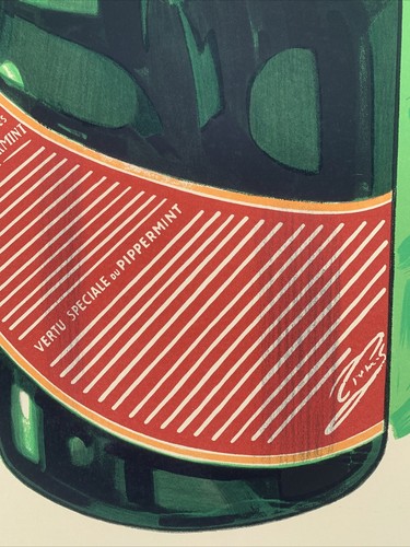 Pippermint GET Vintage poster Dransy 1935. Large 44”x32” Licensed Reproduction - Picture 9 of 12