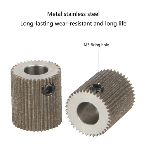 Upgrade MK8 Extrusion Gear For 3D Printer Drive Gear Wheel 40 Tooth Teeth Stainl - Afbeelding 6 van 8
