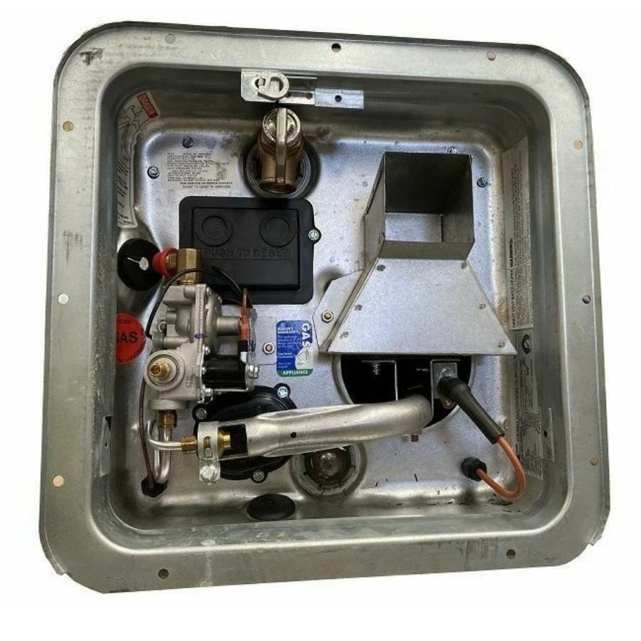 Suburban SW6DERA Caravan Hot Water System Heater u0026amp; White Door, Gas  Electric HWS | eBay