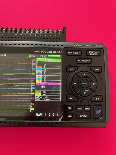 Graphtec midi logger GL840 Unit Only - Picture 2 of 17