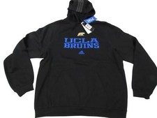 New UCLA Bruins Mens Size XL XLarge Adidas Black Hoodie 70