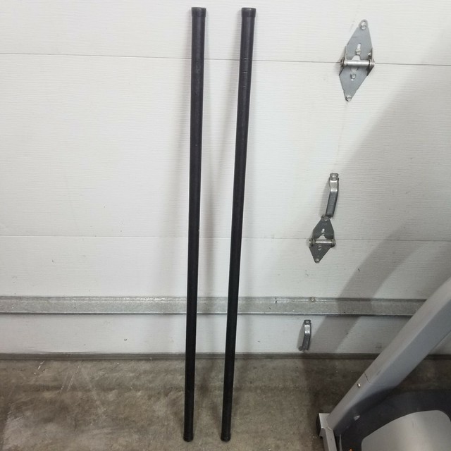 Yakima 48" Inch Cross Load Round Bars with End Caps eBay