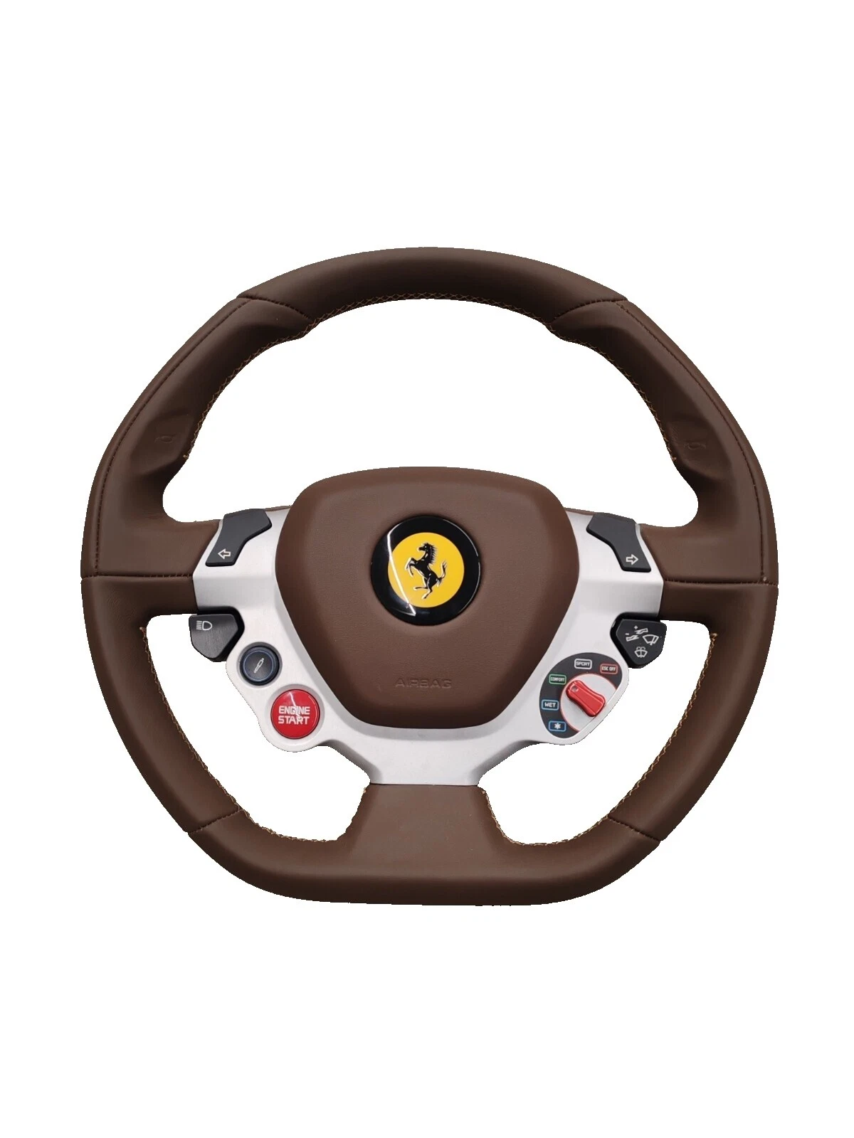 Ruedas de dirección para automóviles y camiones Ferrari y botones de cuerno