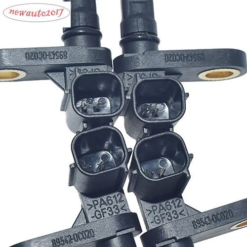 4PCS Front Rear Left+Right ABS Wheel Speed Sensor & Connector For Tundra 2007-17 - Picture 4 of 9