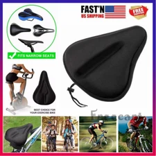 Bike Seat Cushion Cover Soft Padded Mountain Bicycle Saddle Comfort Seat Cover