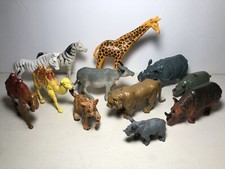 Animal Wildlife Figures PVC Plastic Toy Figures Mixed Lot 2  -5  Figures