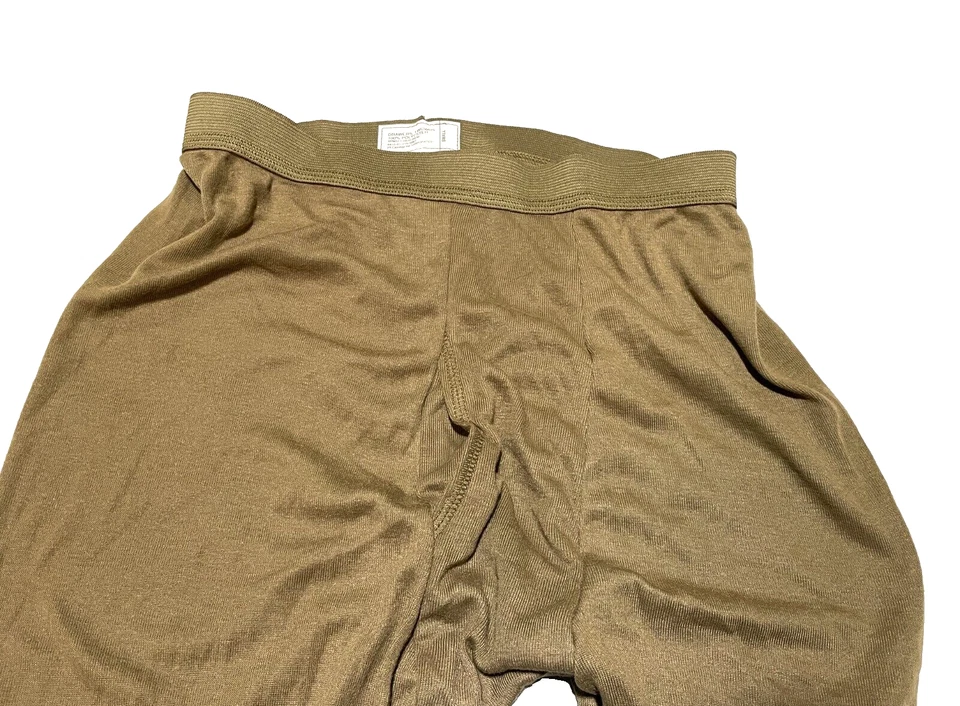 US Military SILK WEIGHT THERMAL UNDERWEAR LWCWUS PANTS Light Weight SMALL NEW - Image 4 of 4