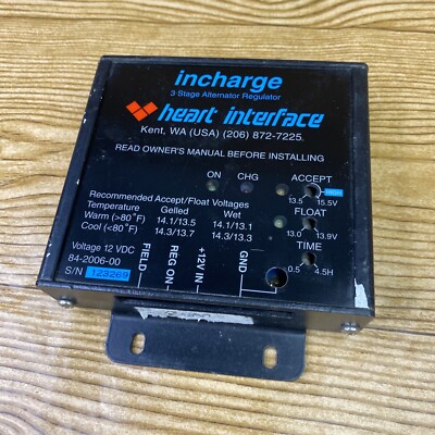 Xantrex 84-2006-00 Heart Interface 12 VDC Incharge 3-Stage Alternator Regulator