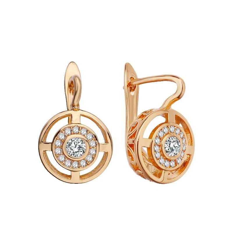 Tassel Rose Gold Fashion Earrings