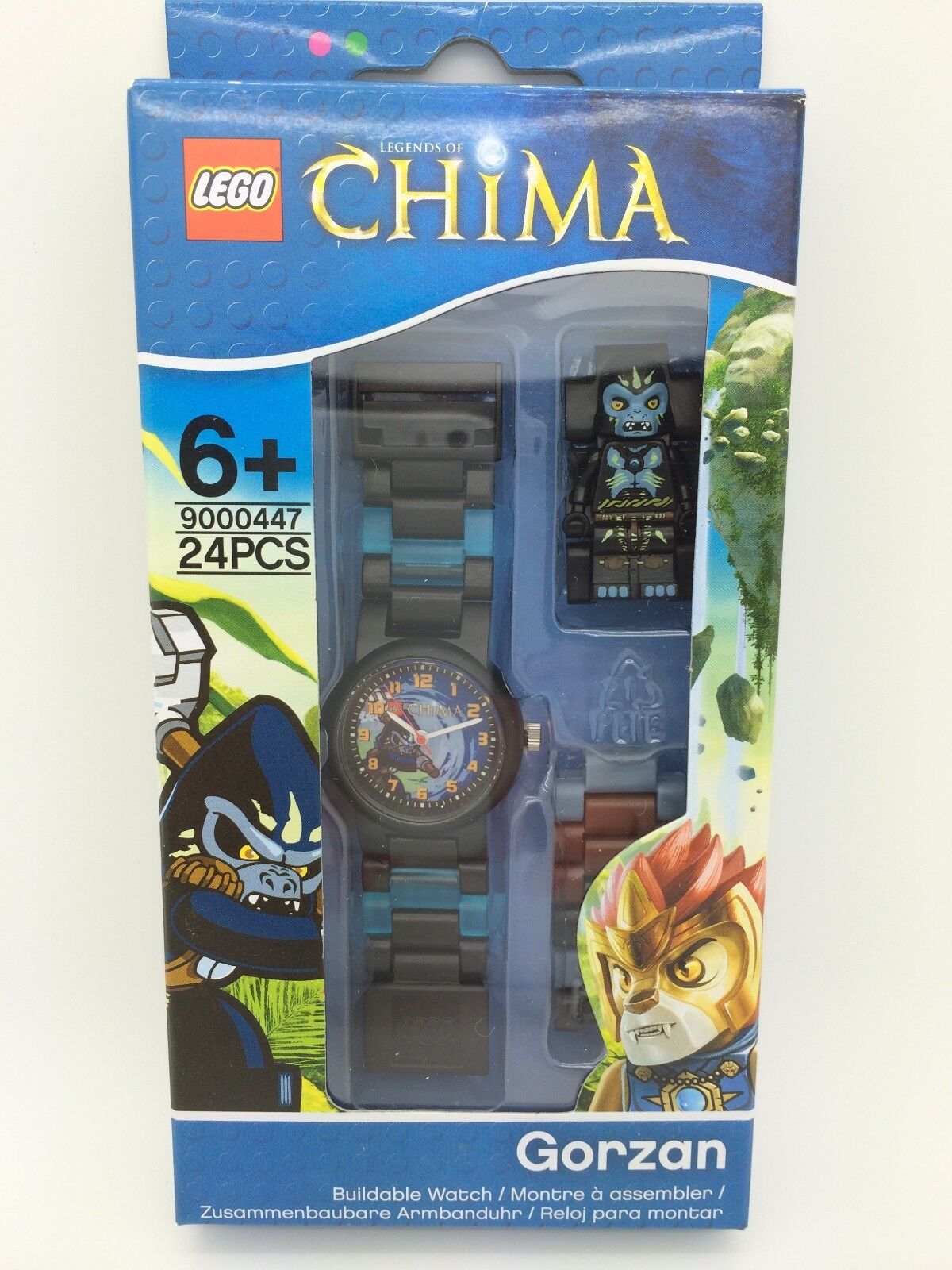 LEGO Legends of Chima Gorzan With Mini-Figure Link Kids Watch 9000447 NEW! 