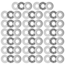 20 x TC512 Thrust Needle Roller Bearings 5/16"x3/4"x5/64" with TRA512 Washers