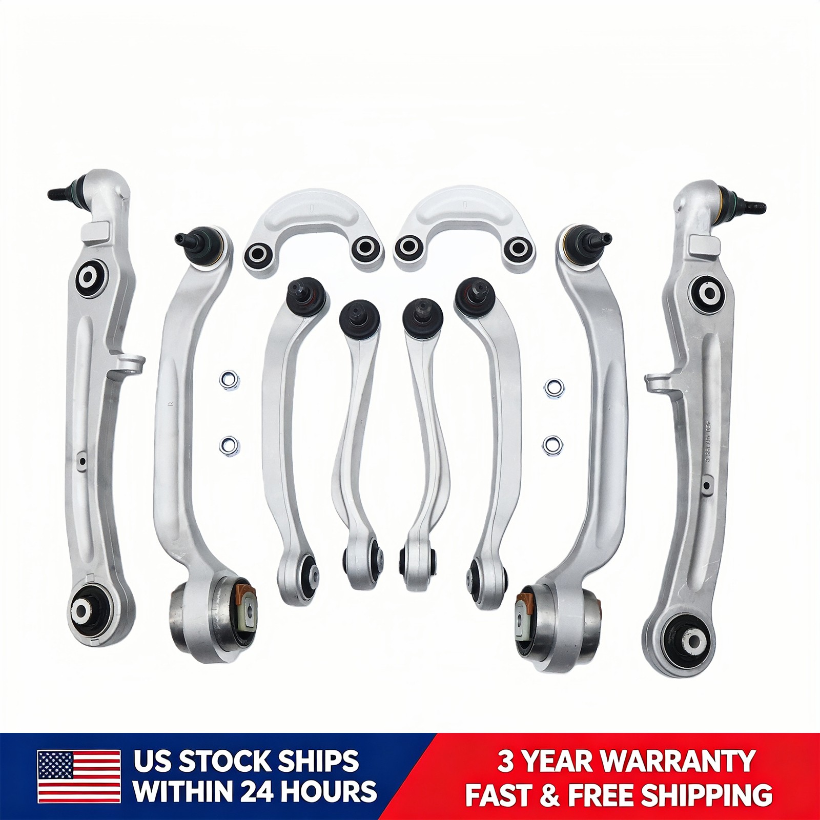 Bentley Flying Spur 2014-2019 Front Upper Control arms 10 pcs P/N 3W0407510
