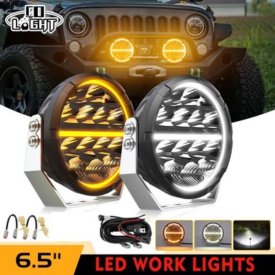 ECE E9 7 Zoll LED Work LightBar Arbeitsscheinwerfer 12V 24V Auto Offroad SUV LKW
