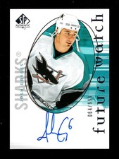 2005-06 SP AUTHENTIC FUTURE WATCH #183 JOSH GORGES RC AUTO 64/999 SHARKS