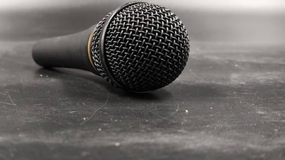 Davidson Uni-Directional Dinamic HD-V974LX Microphone Used Working Black