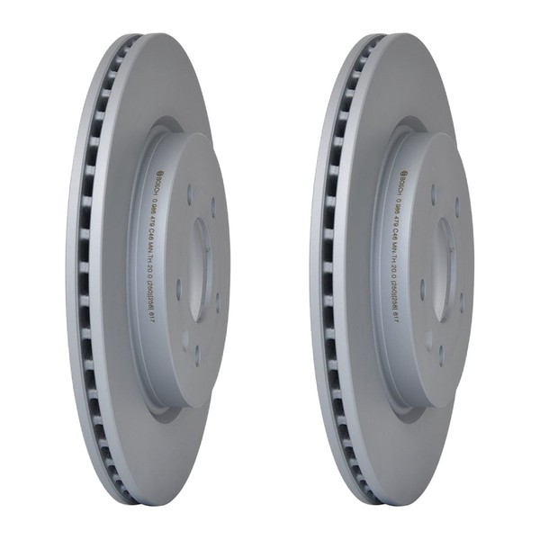 2 Bremsscheiben Ø 315 Mm BelüFtet Bosch Passend FüR U.A. Opel Zafira-image