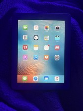 Apple iPad 2 Grey 16GB Wi-Fi 9.7" 512MB Ram Dual-Core IOS Tablet Cracked